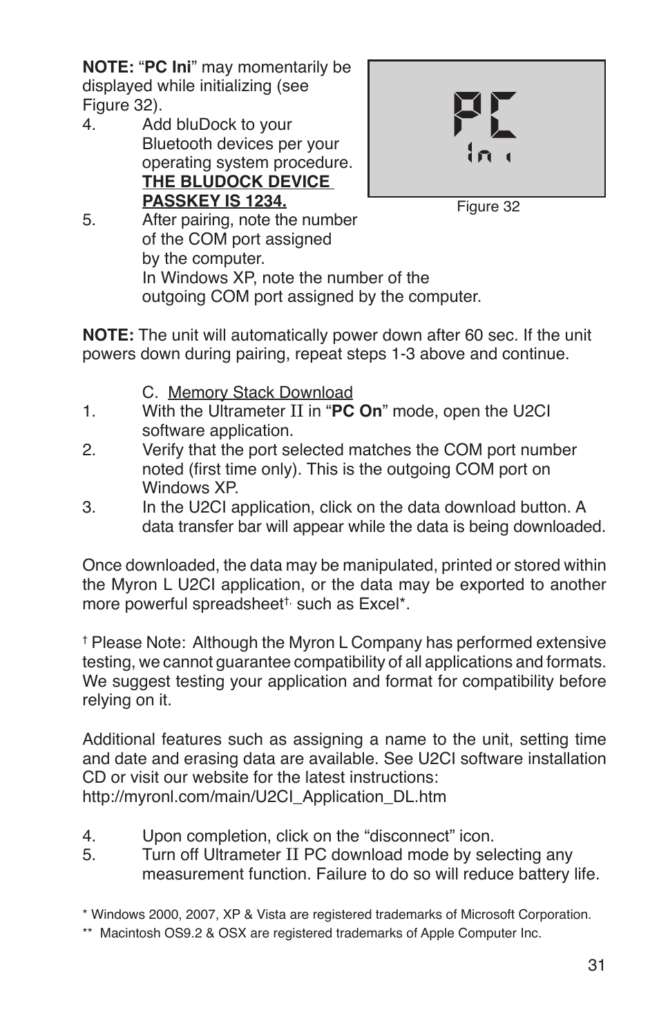 Myron L 6Psi and 4P User Manual | Page 35 / 60