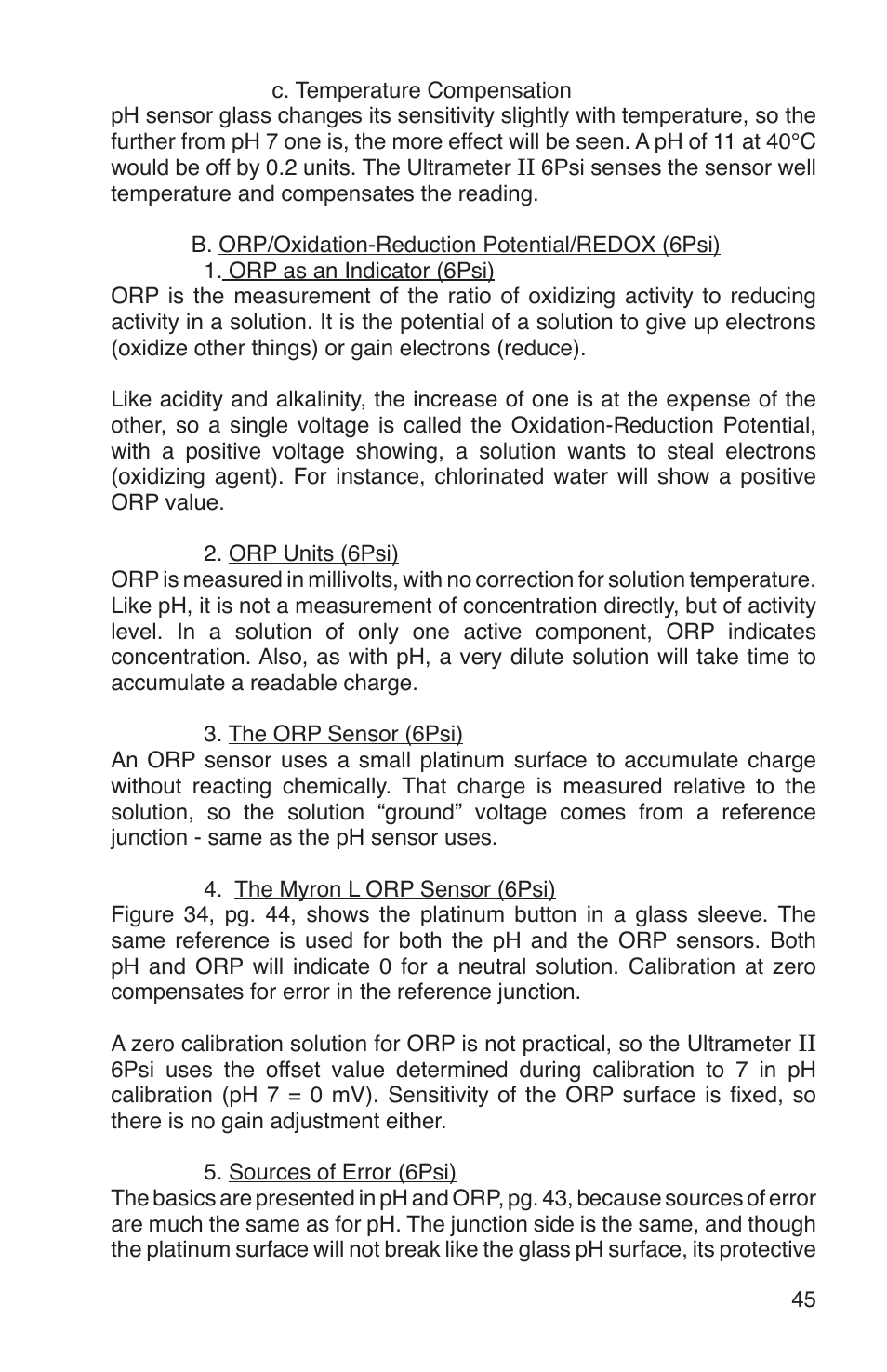 Myron L 6Psi and 4P User Manual | Page 49 / 60