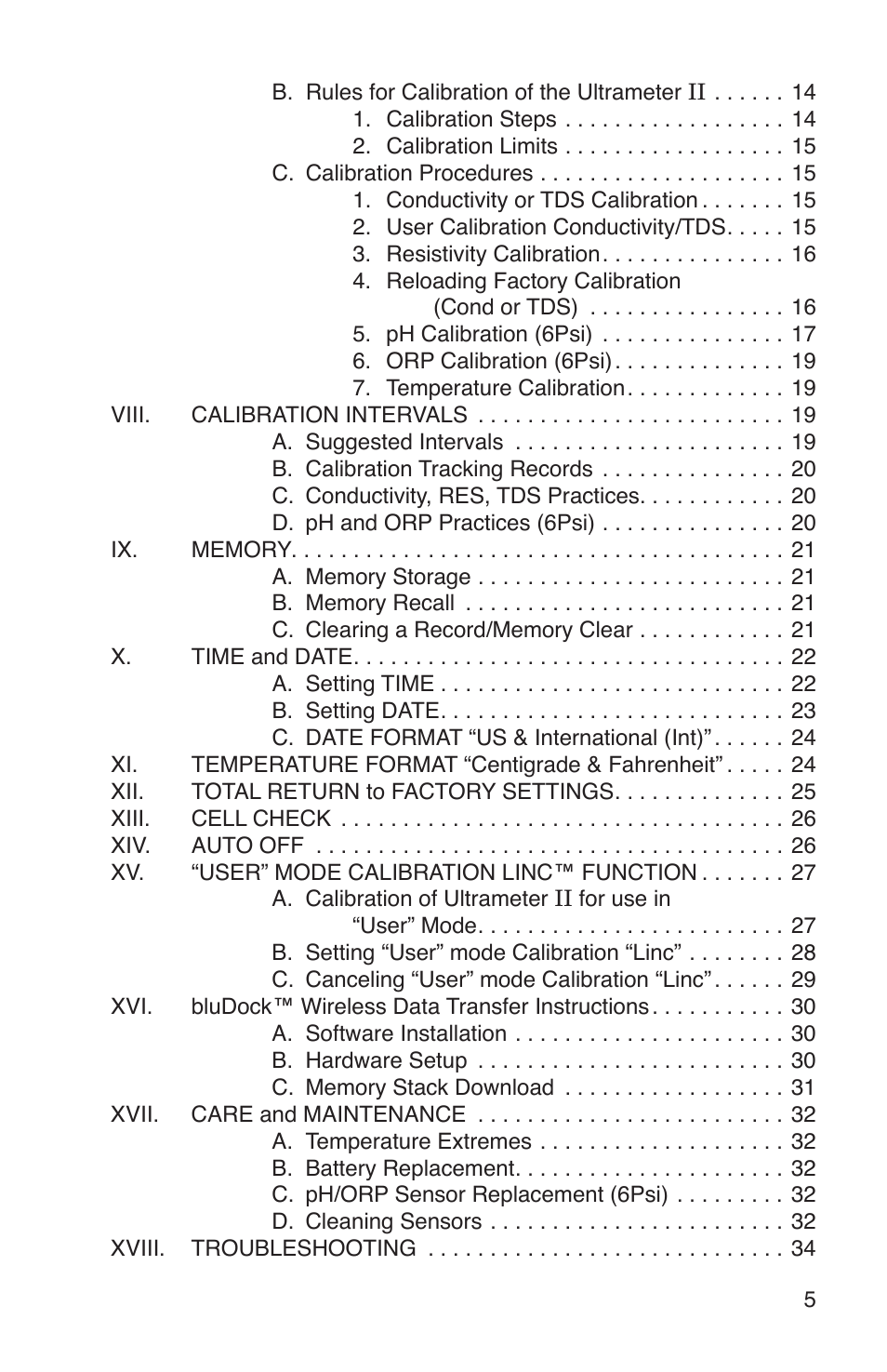 Myron L 6Psi and 4P User Manual | Page 9 / 60