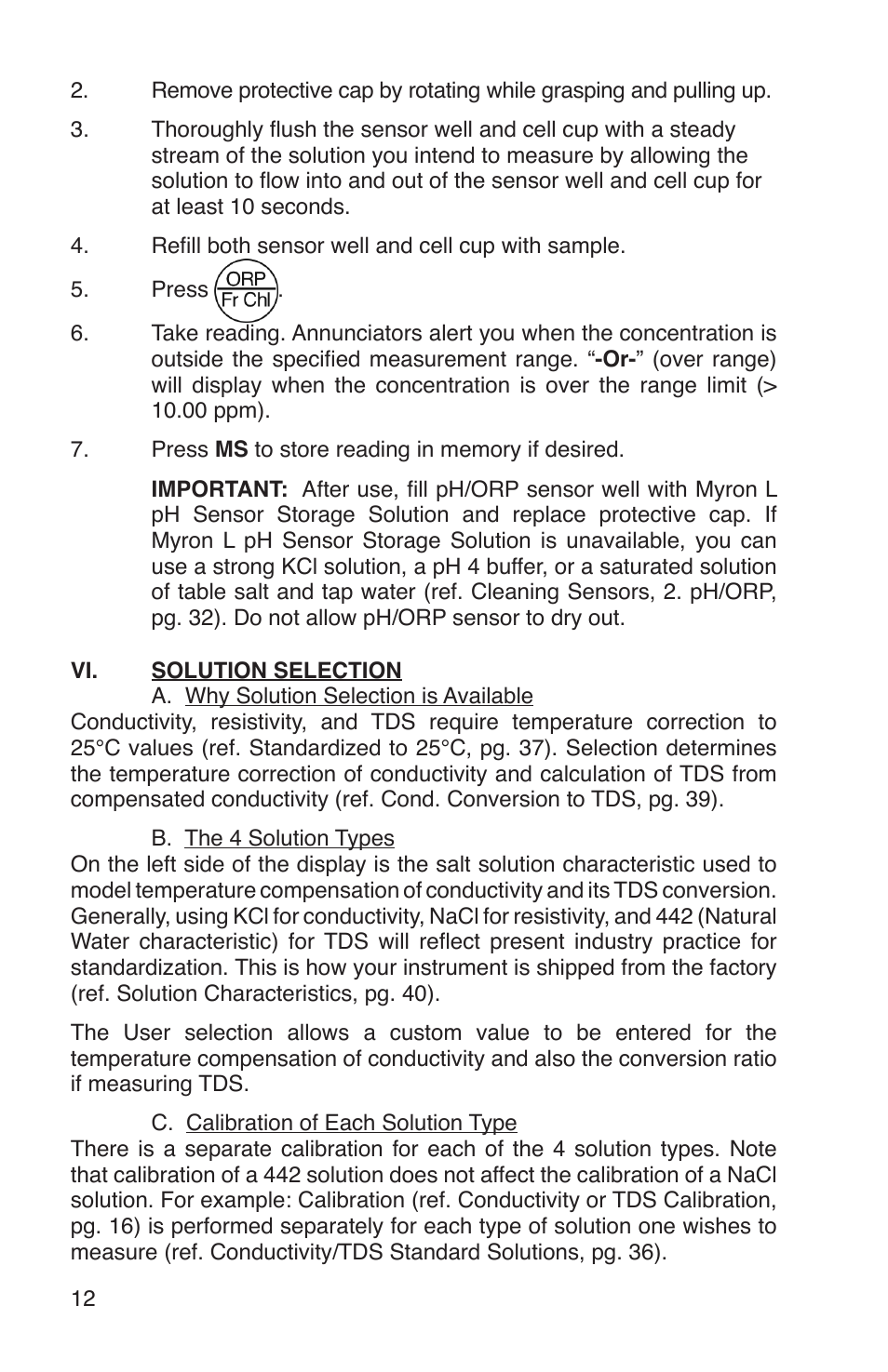 Myron L 6Pfc and 4P User Manual | Page 16 / 52