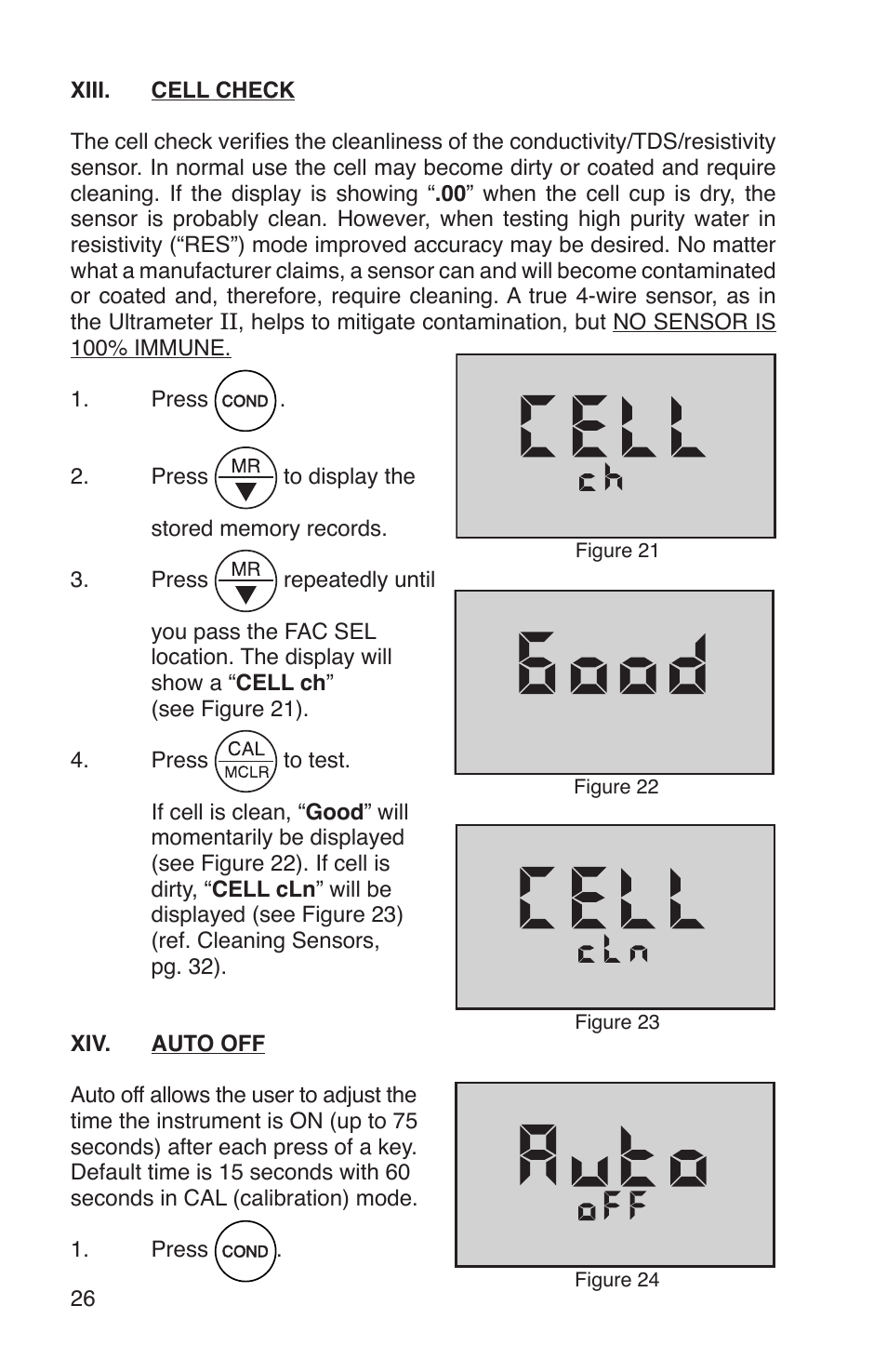 Myron L 6Pfc and 4P User Manual | Page 30 / 52