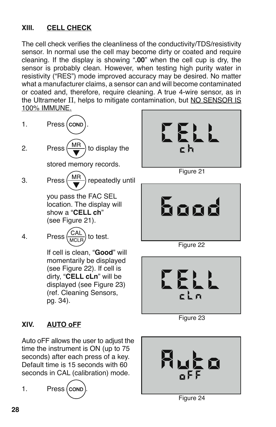 Myron L 6PFCE and 4P User Manual | Page 32 / 56