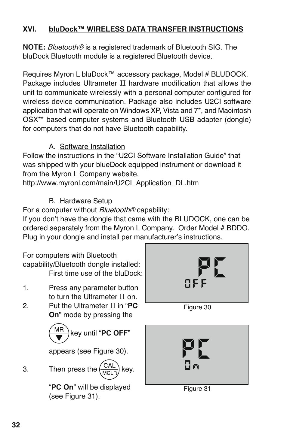 Myron L 6PFCE and 4P User Manual | Page 36 / 56