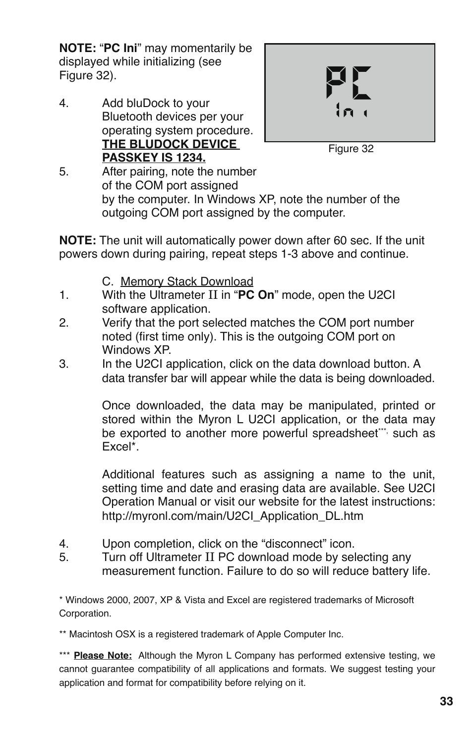 Myron L 6PFCE and 4P User Manual | Page 37 / 56