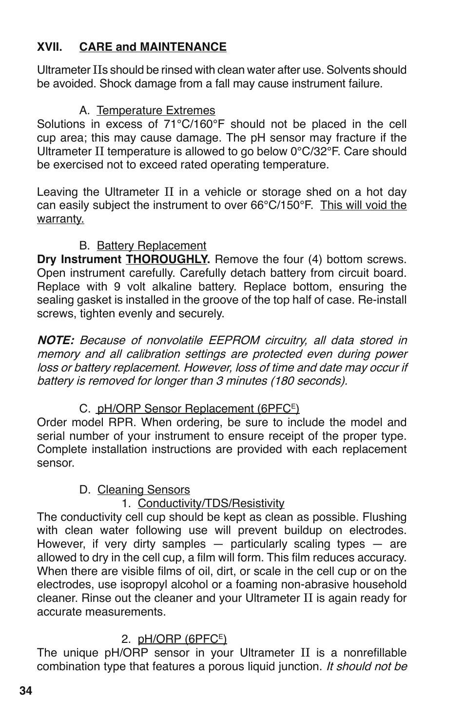 Myron L 6PFCE and 4P User Manual | Page 38 / 56