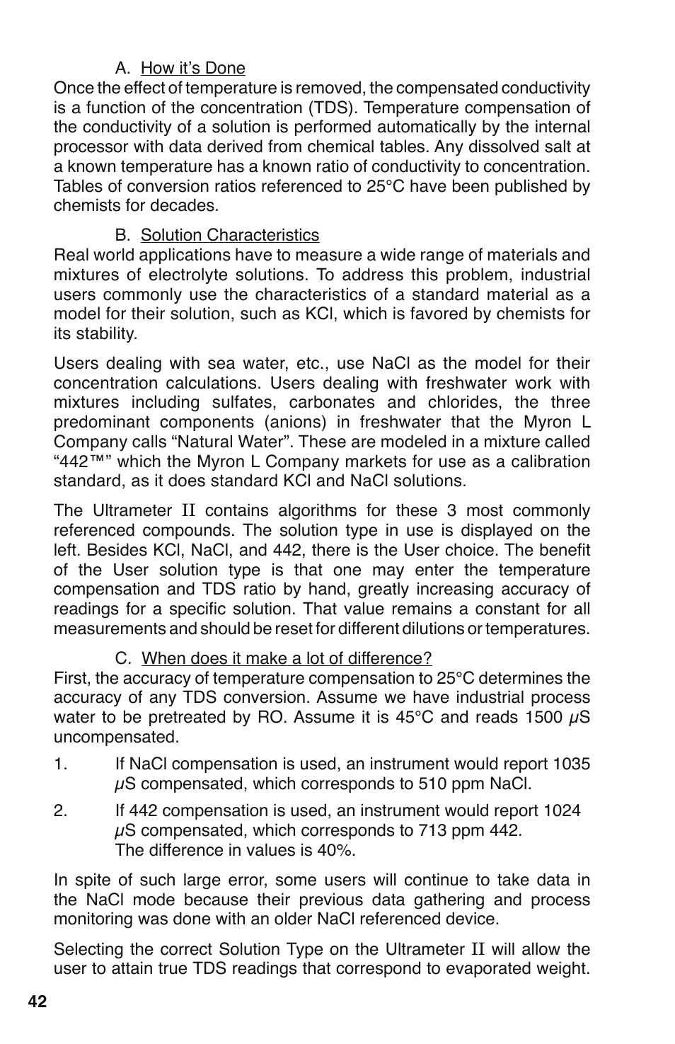 Myron L 6PFCE and 4P User Manual | Page 46 / 56