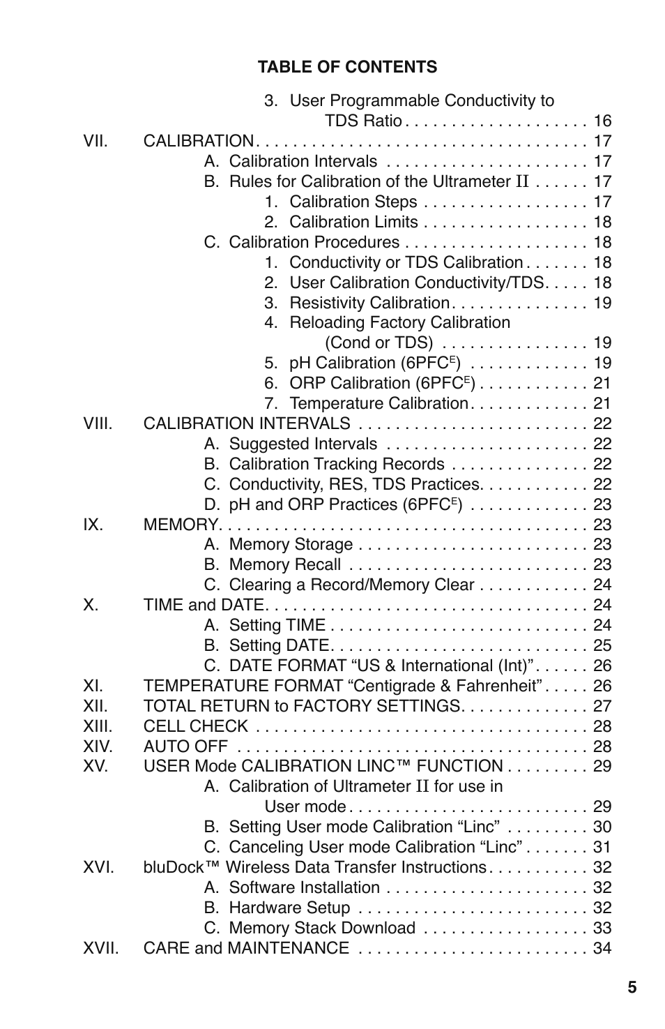 Myron L 6PFCE and 4P User Manual | Page 9 / 56