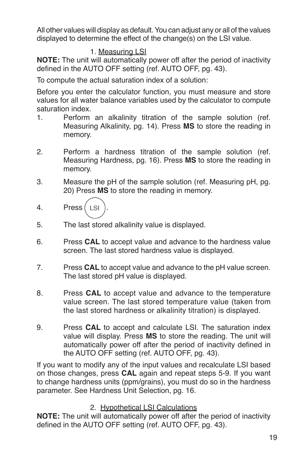 Myron L 9PTK User Manual | Page 23 / 76