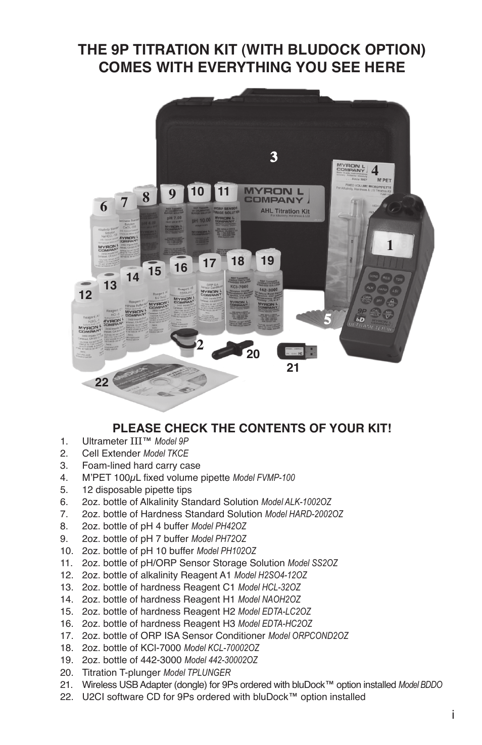 Myron L 9PTK User Manual | Page 3 / 76