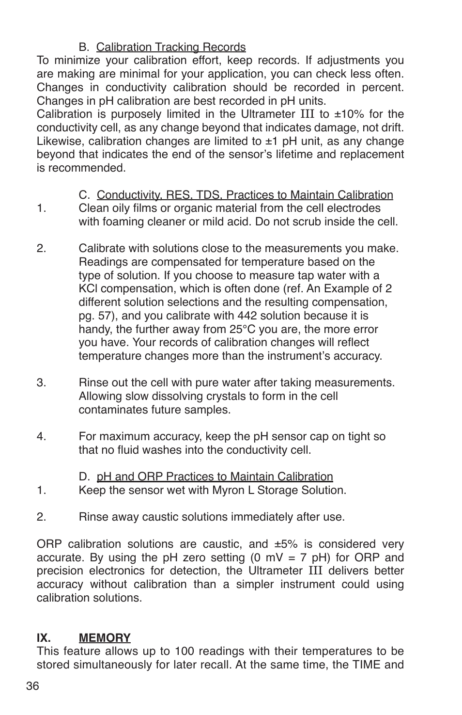 Myron L 9PTK User Manual | Page 40 / 76