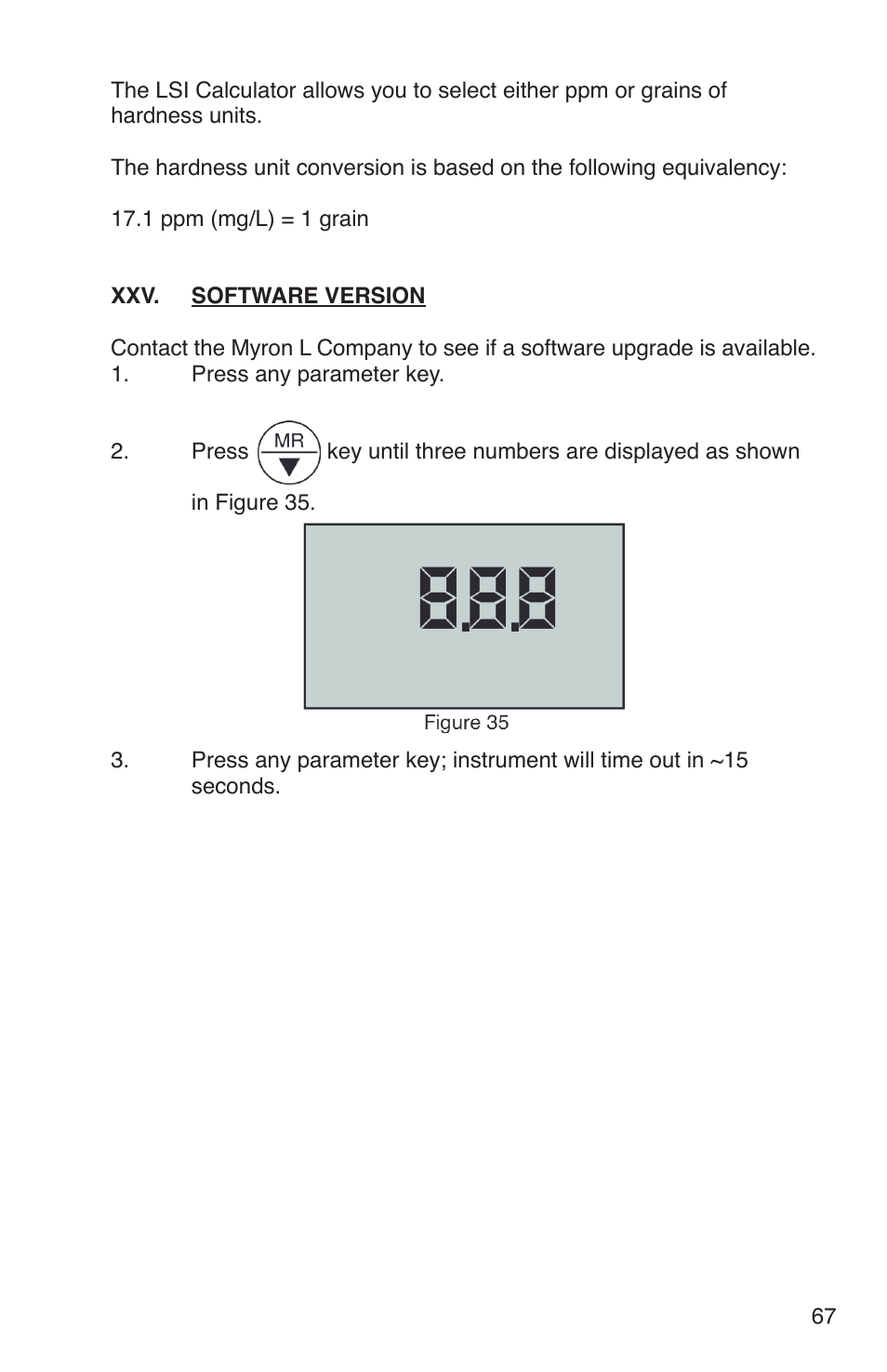 Myron L 9PTK User Manual | Page 71 / 76
