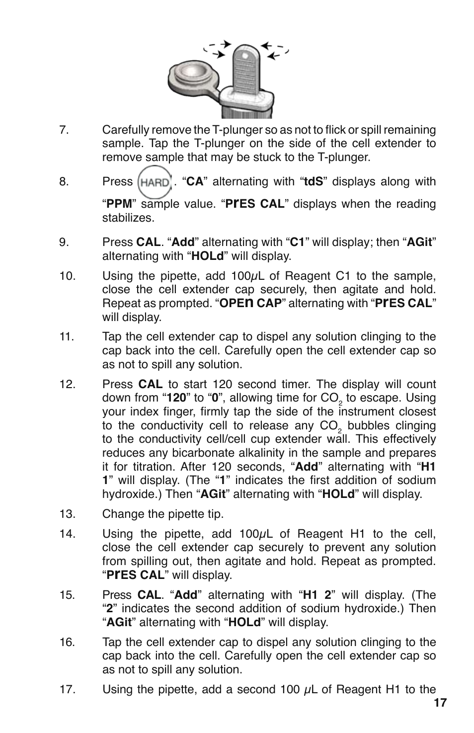 Myron L 9PTK with FCE Free Chlorine User Manual | Page 21 / 76