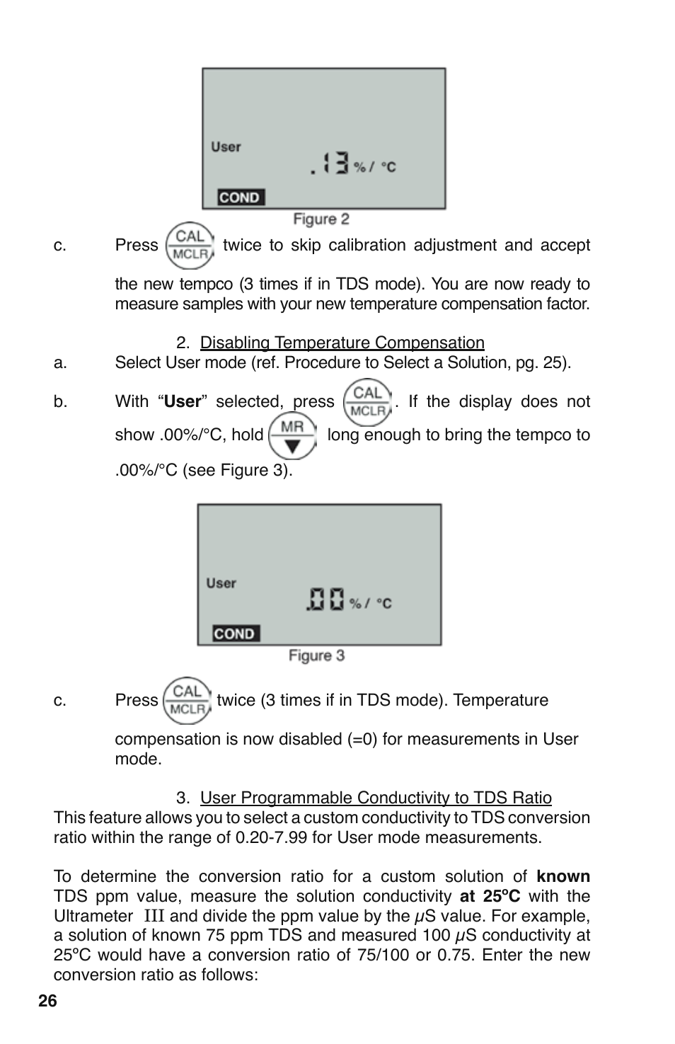 Myron L 9PTK with FCE Free Chlorine User Manual | Page 30 / 76