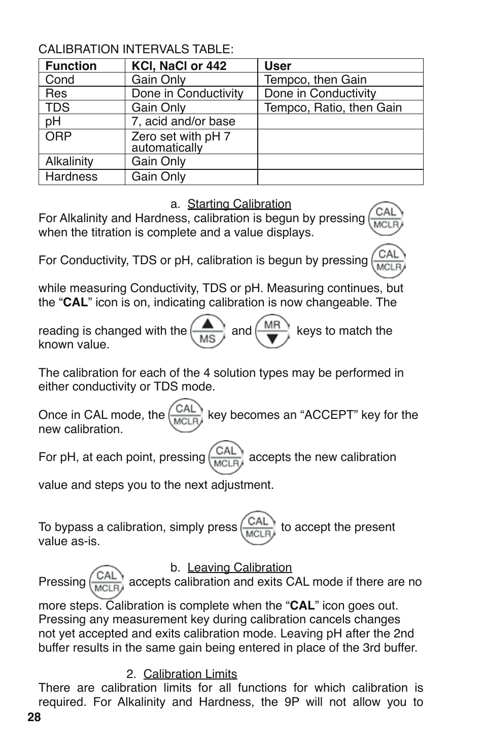 Myron L 9PTK with FCE Free Chlorine User Manual | Page 32 / 76