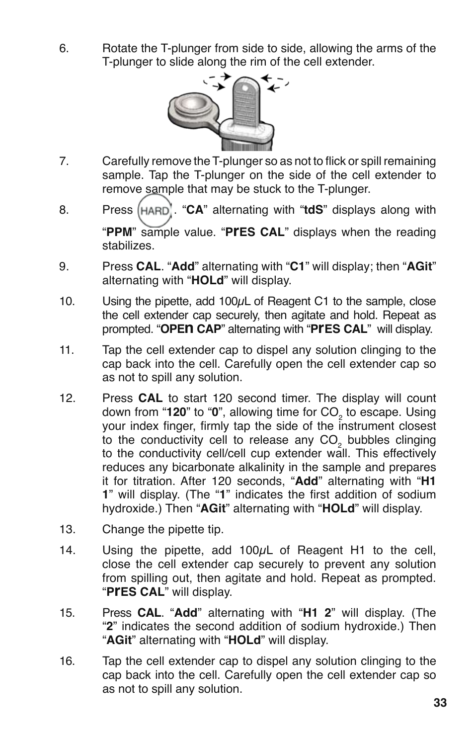 Myron L 9PTK with FCE Free Chlorine User Manual | Page 37 / 76