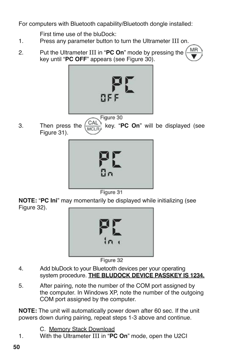 Myron L 9PTK with FCE Free Chlorine User Manual | Page 54 / 76