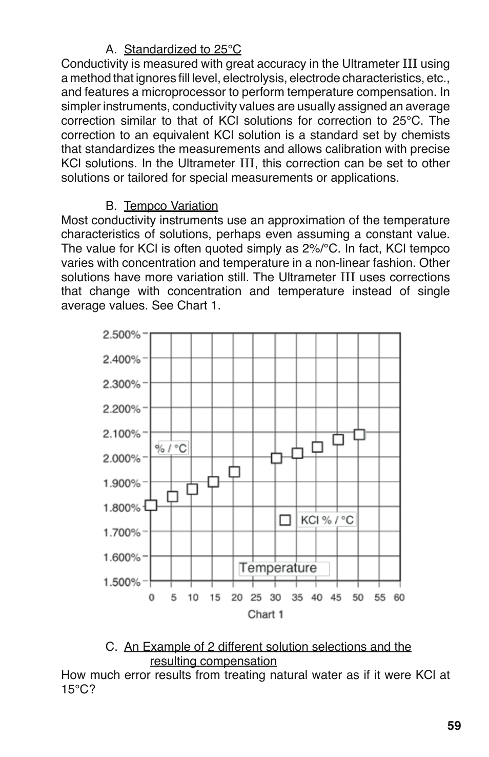 Myron L 9PTK with FCE Free Chlorine User Manual | Page 63 / 76