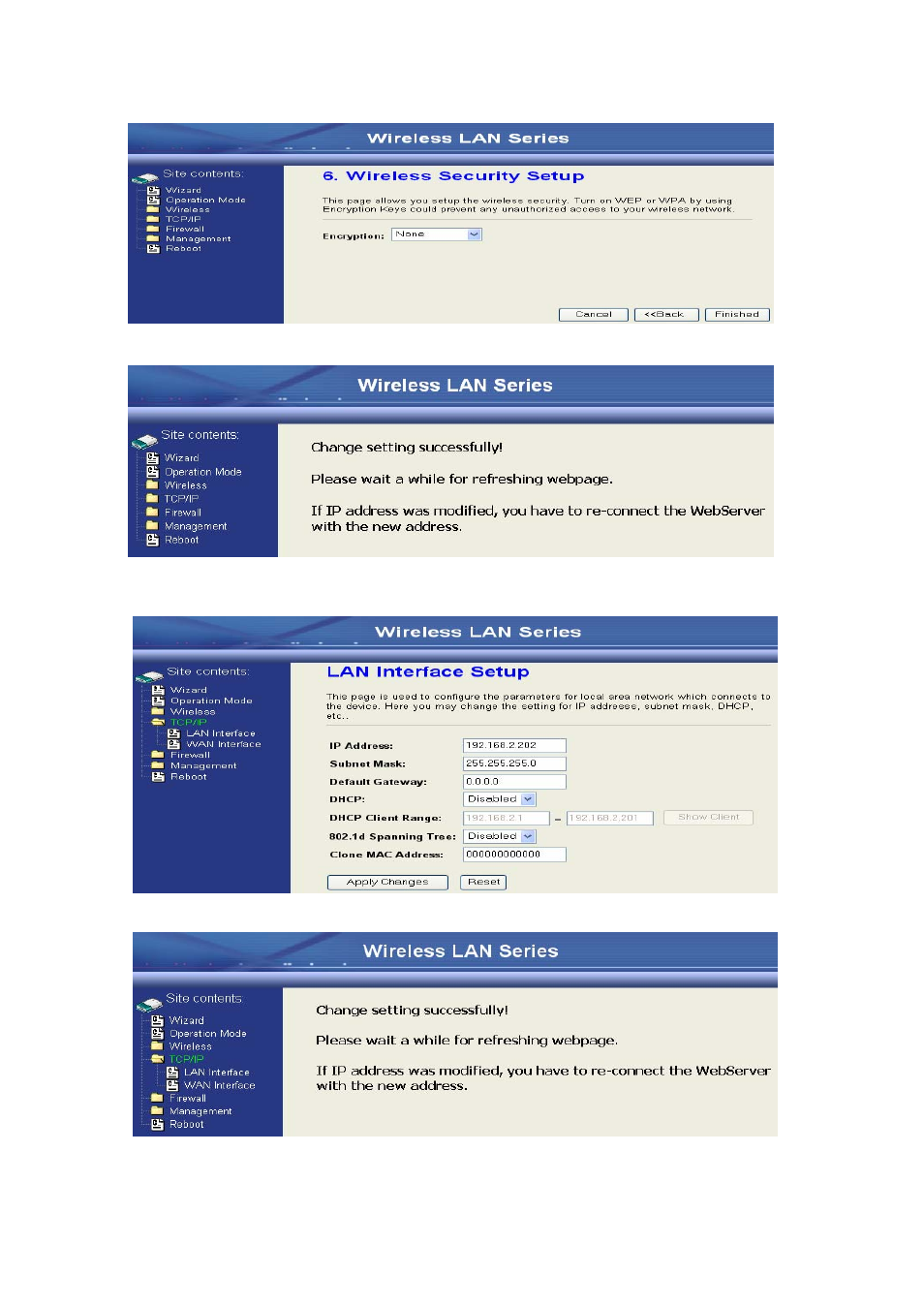 ALFA WLAN Outdoor Bridge AWAP08O-11gHP User Manual | Page 18 / 61