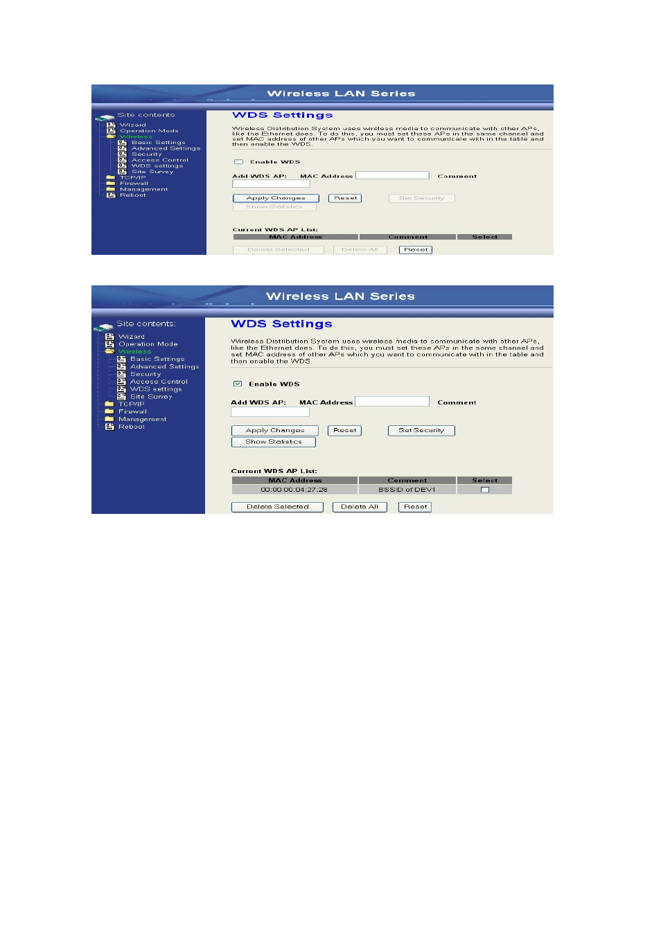 ALFA WLAN Outdoor Bridge AWAP08O-11gHP User Manual | Page 19 / 61