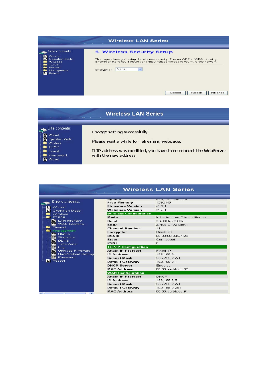 ALFA WLAN Outdoor Bridge AWAP08O-11gHP User Manual | Page 25 / 61