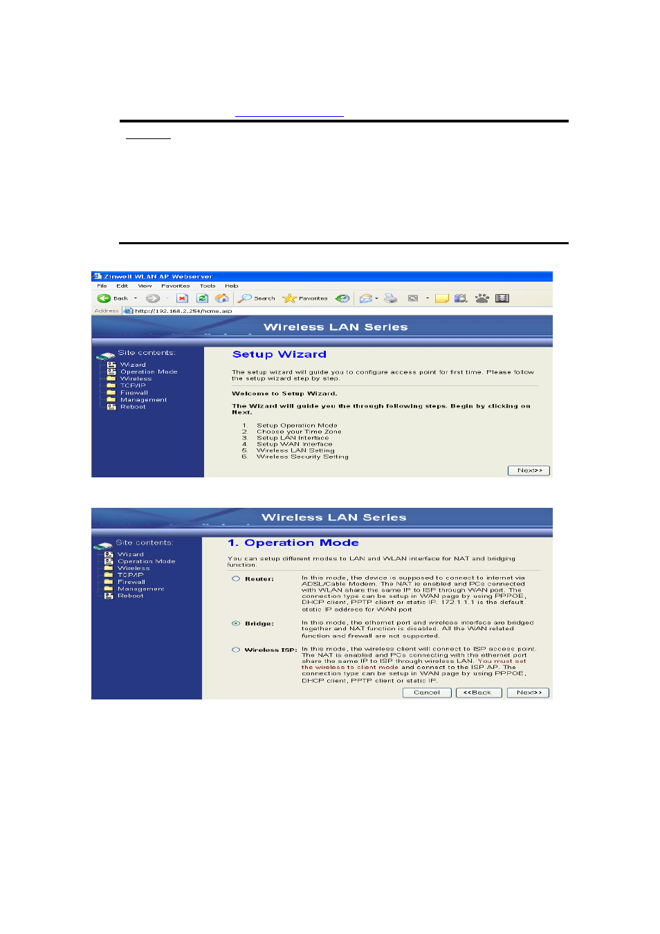 ALFA WLAN Outdoor Bridge AWAP08O-11gHP User Manual | Page 27 / 61