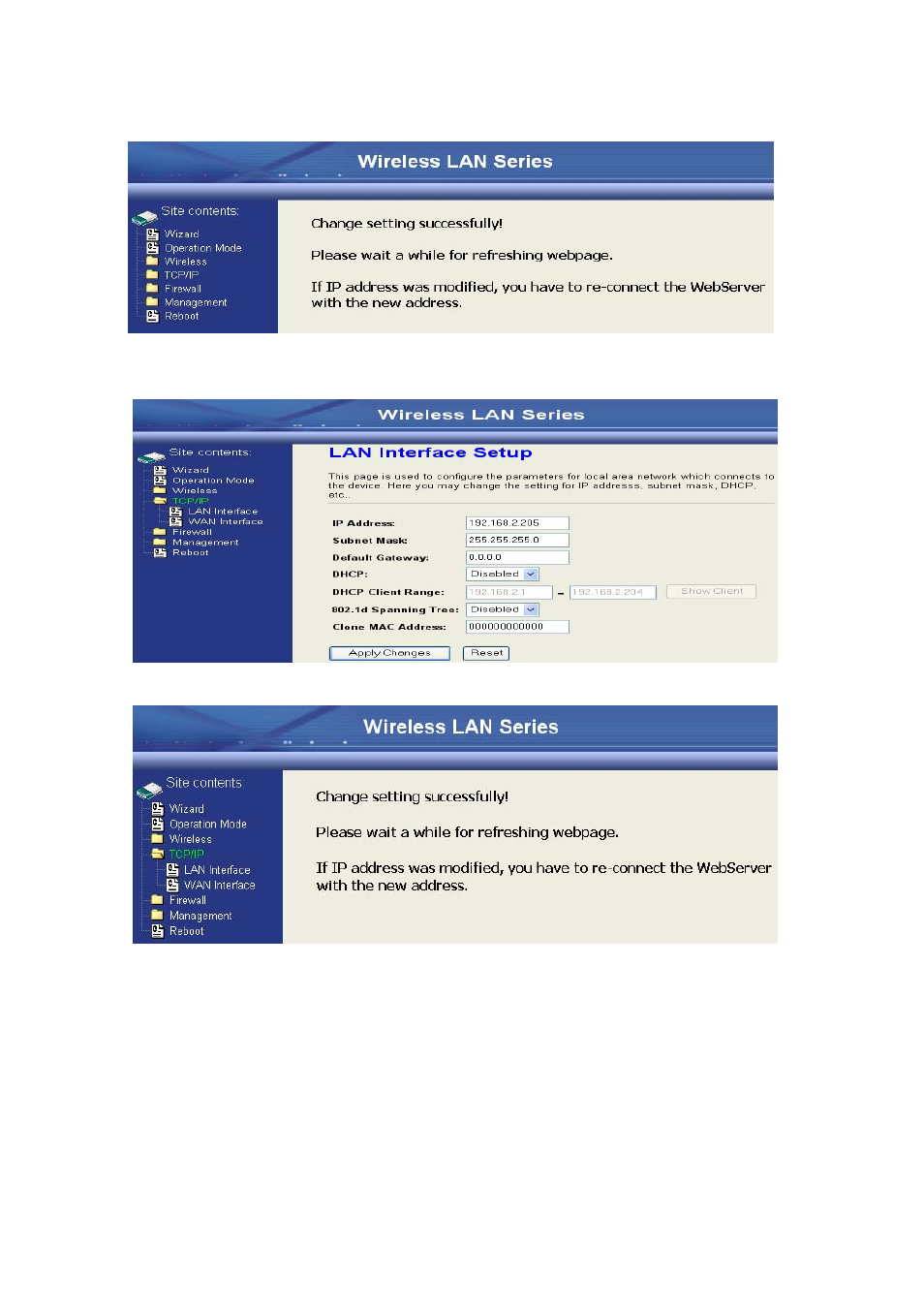 ALFA WLAN Outdoor Bridge AWAP08O-11gHP User Manual | Page 29 / 61