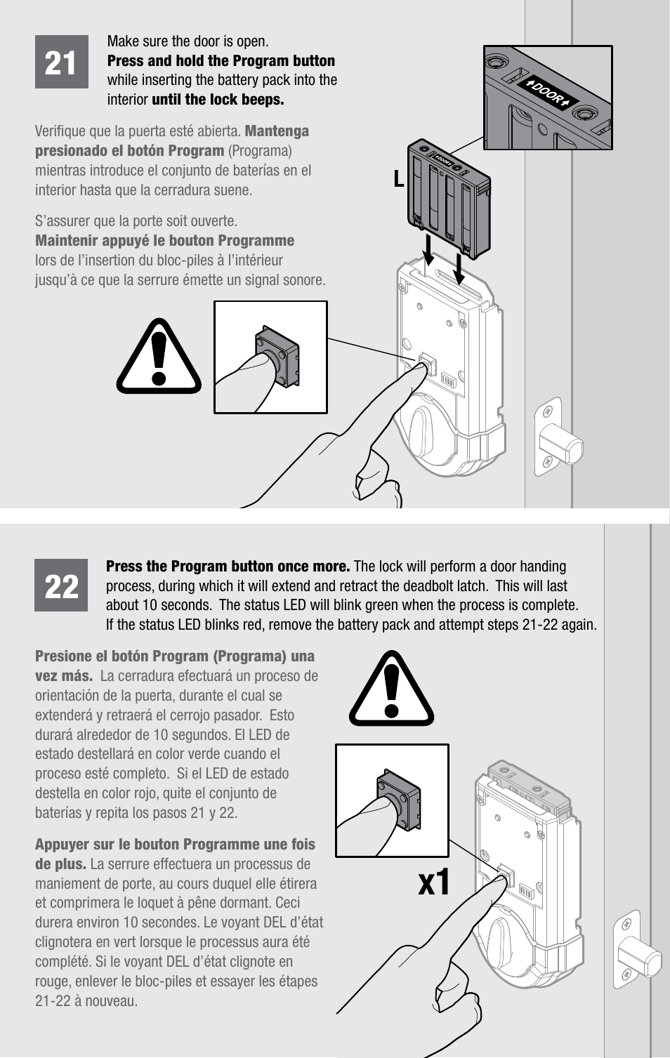 Np l | Kwikset 925 KEVO DB User Manual | Page 16 / 20