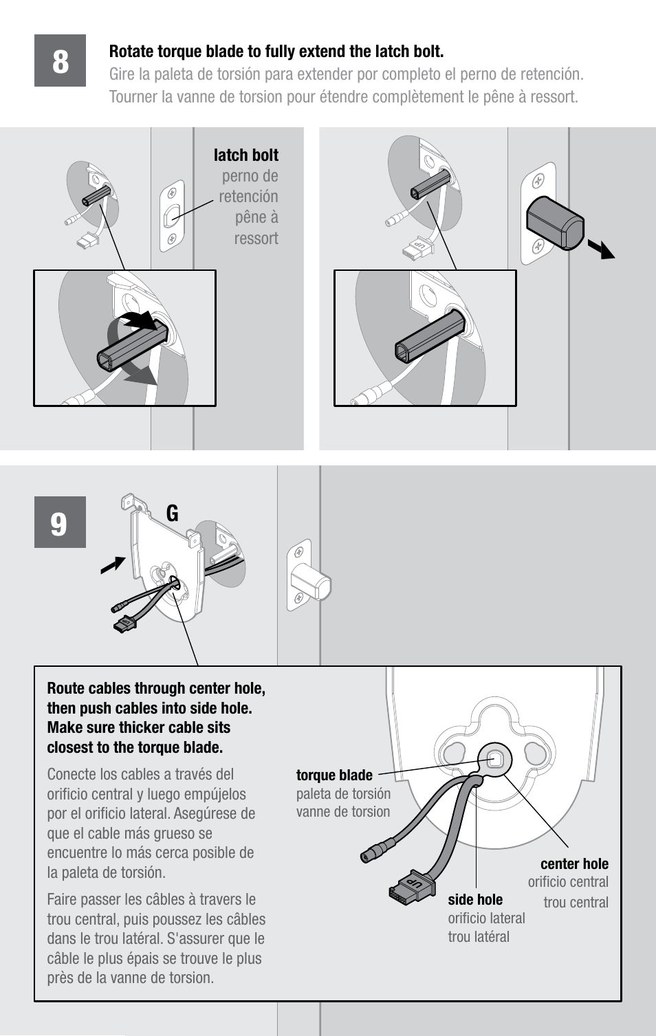 Gh/j, Or o ou | Kwikset 925 KEVO DB User Manual | Page 8 / 20