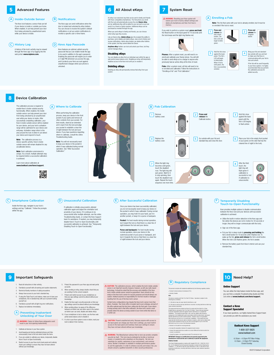 Kwikset 925 KEVO DB User Manual | Page 2 / 2