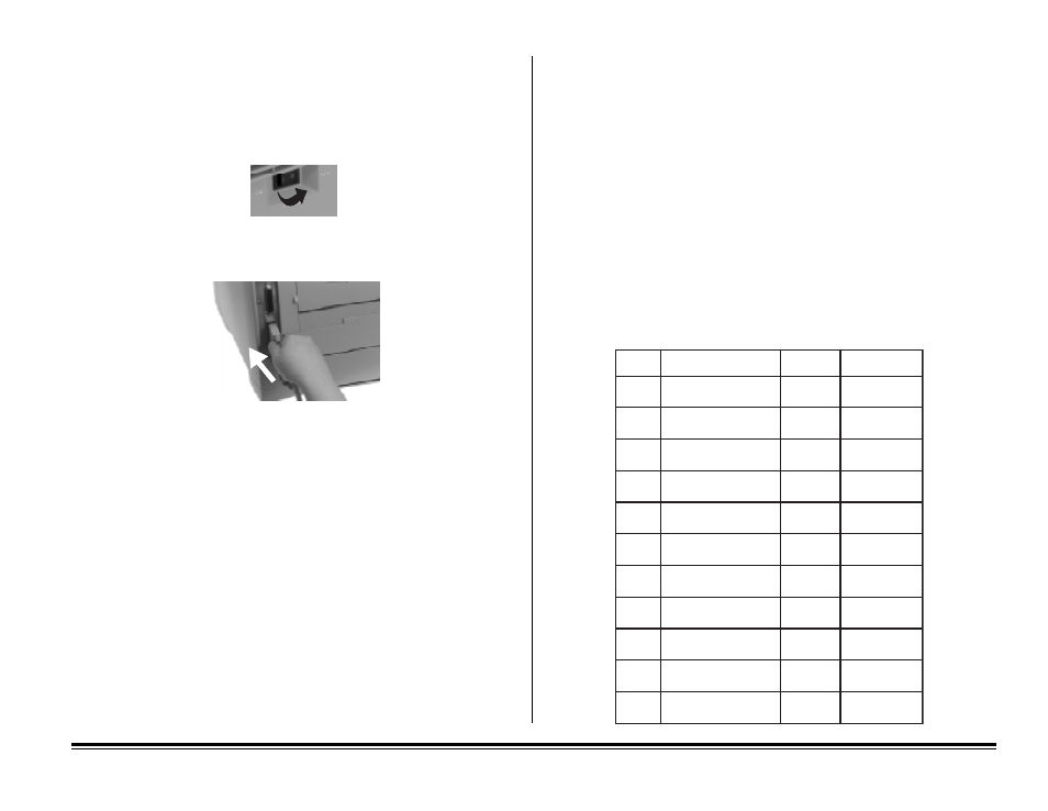 Serial connection: rs232-c | ALFA OKIPAGE 20 User Manual | Page 19 / 88