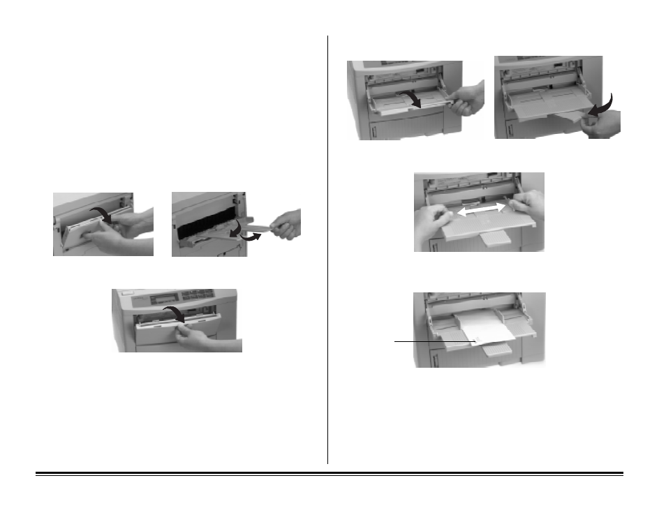 Manual feed: envelopes | ALFA OKIPAGE 20 User Manual | Page 38 / 88