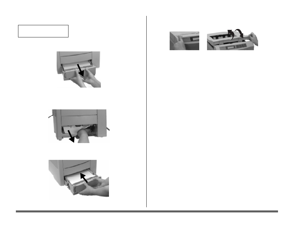 Printer display messages, Clearing duplex feeder jam 3 | ALFA OKIPAGE 20 User Manual | Page 62 / 88