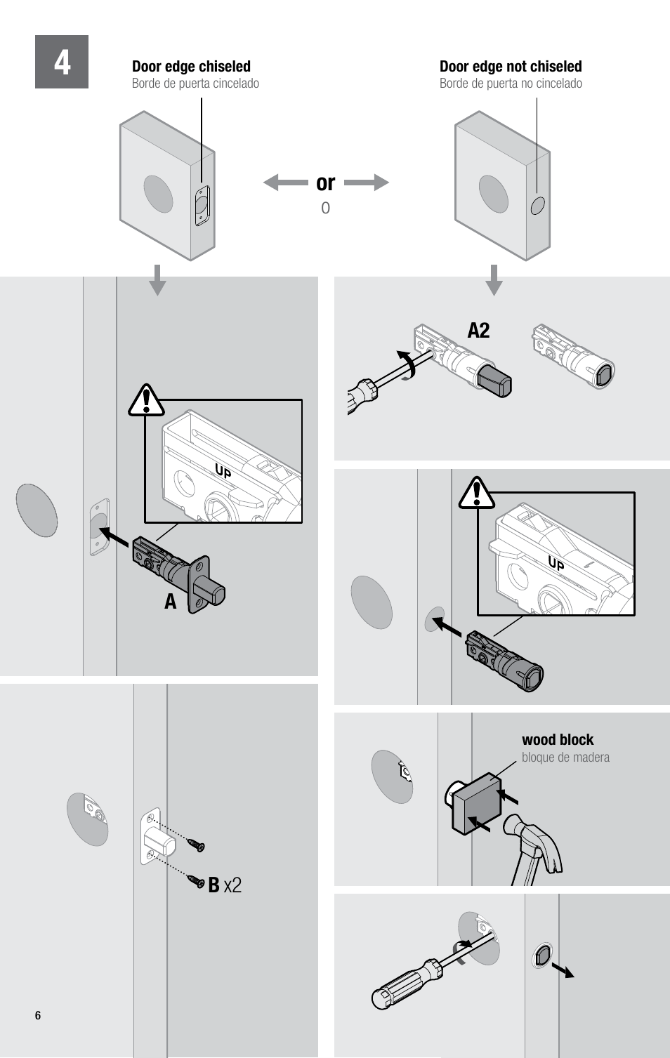 B x2, X2 c d | Kwikset 914TRL User Manual | Page 6 / 22