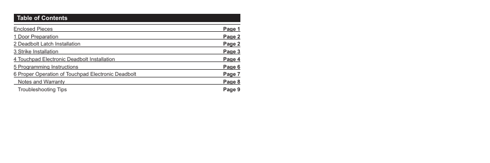 Kwikset 907 SMT User Manual | Page 2 / 23