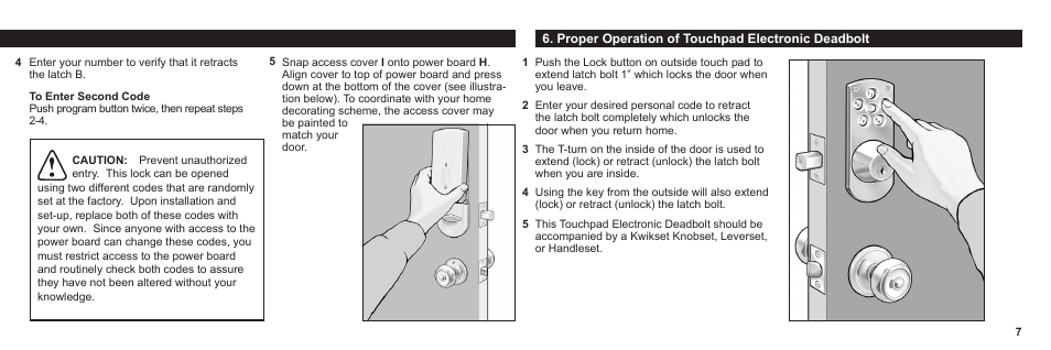 Kwikset 907 SMT User Manual | Page 9 / 23