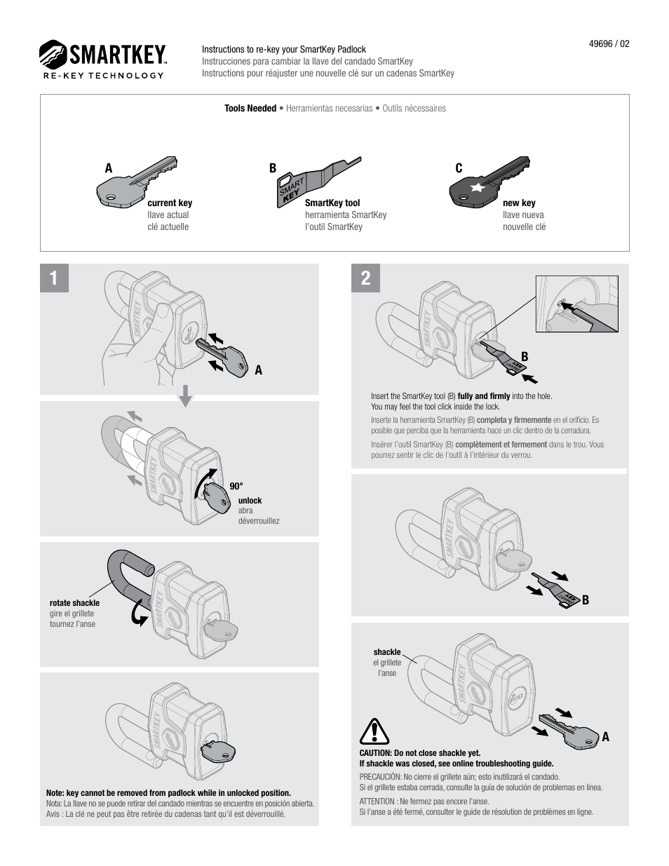 Kwikset 026 SMT User Manual | 2 pages