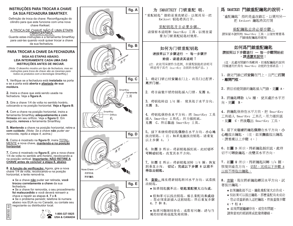 Kwikset REKYG KIT SMT User Manual | Page 2 / 2