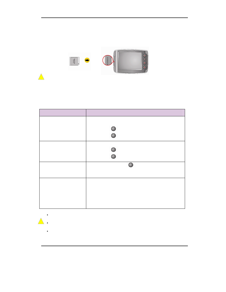 Power mode and battery recharging | AVERATEC Voya 320 GPS User Manual | Page 11 / 45