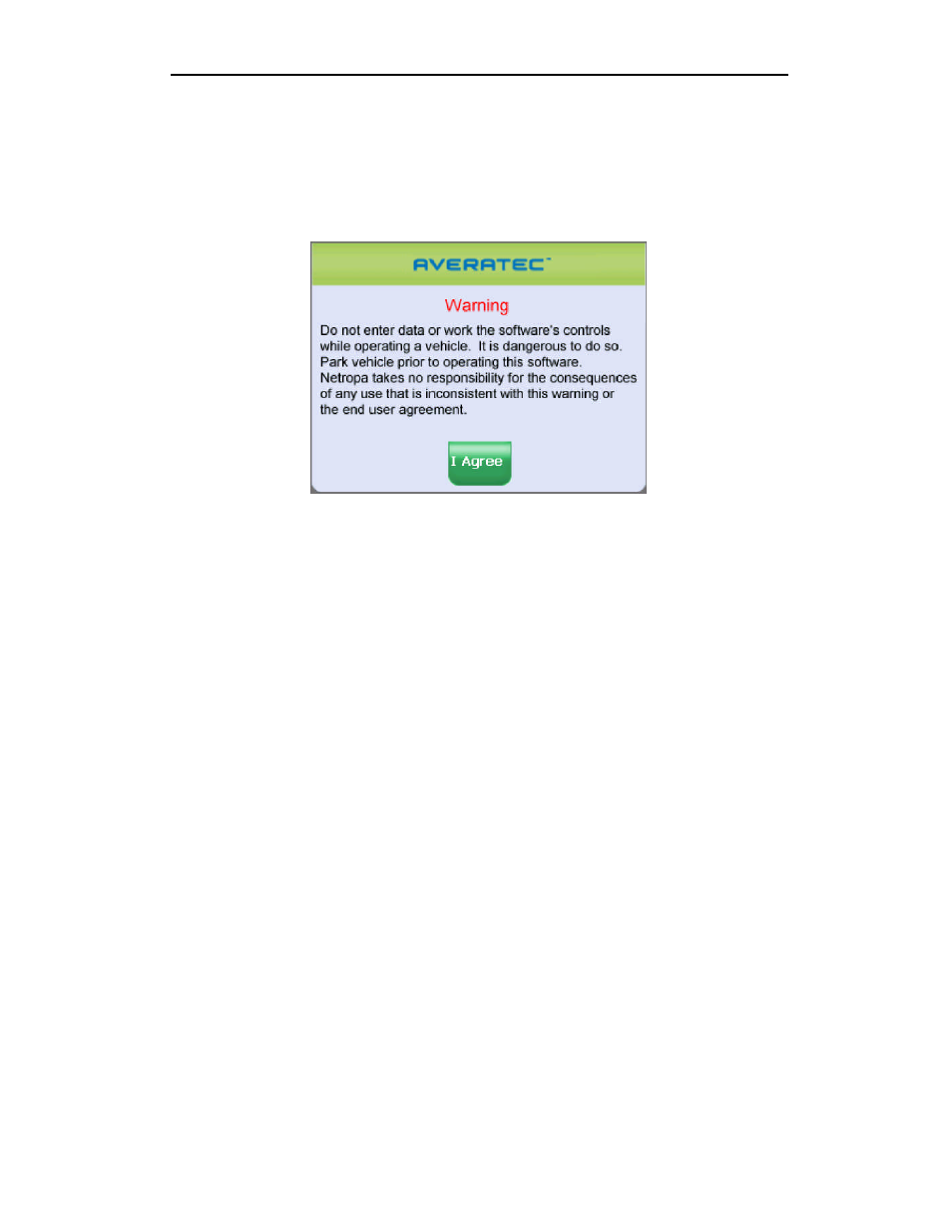 Starting the software | AVERATEC Voya 320 GPS User Manual | Page 14 / 45