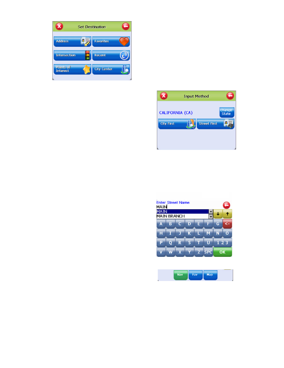 Destination by address | AVERATEC Voya 320 GPS User Manual | Page 21 / 45