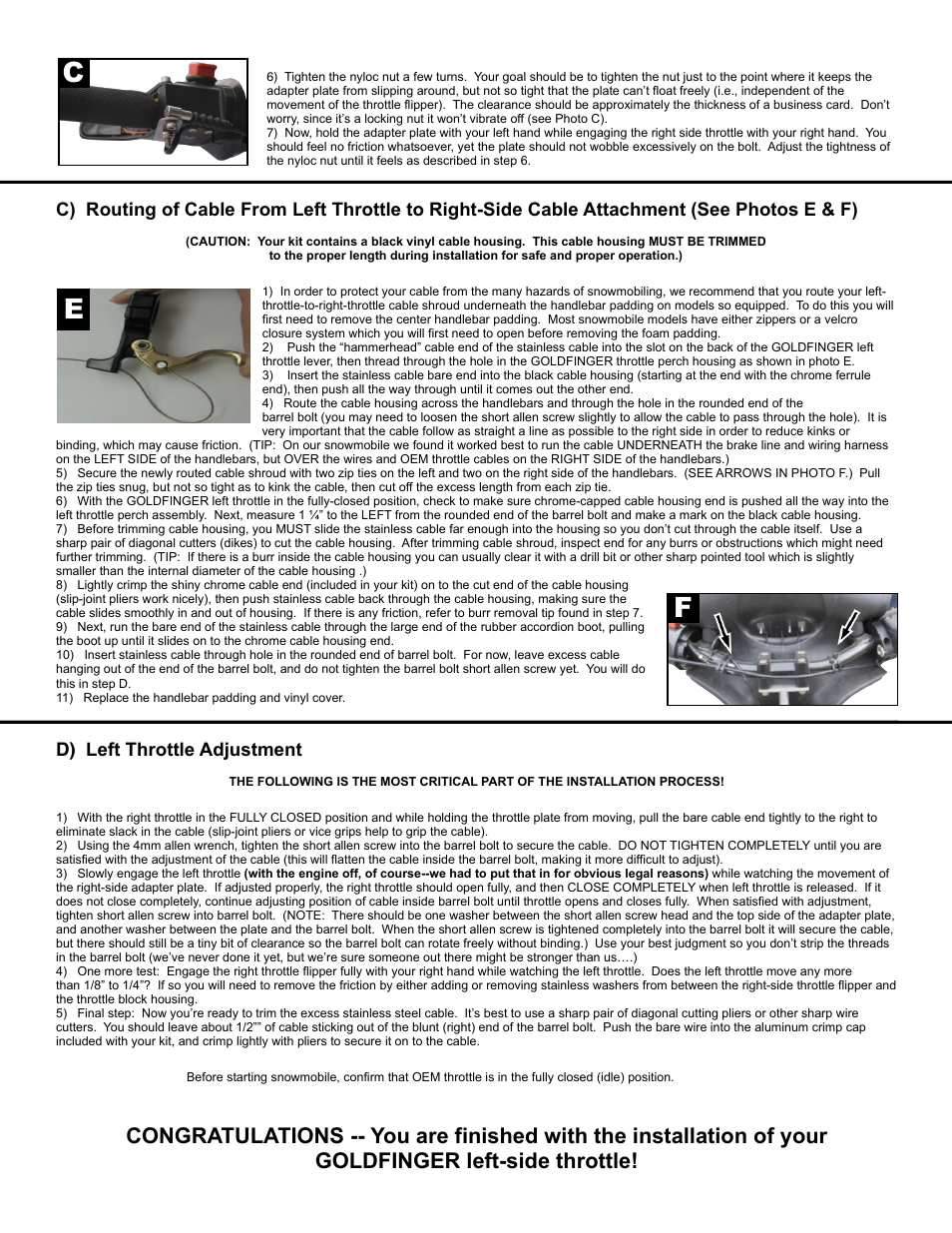 Ec f | Full Throttle Polaris 007-1022 User Manual | Page 2 / 4