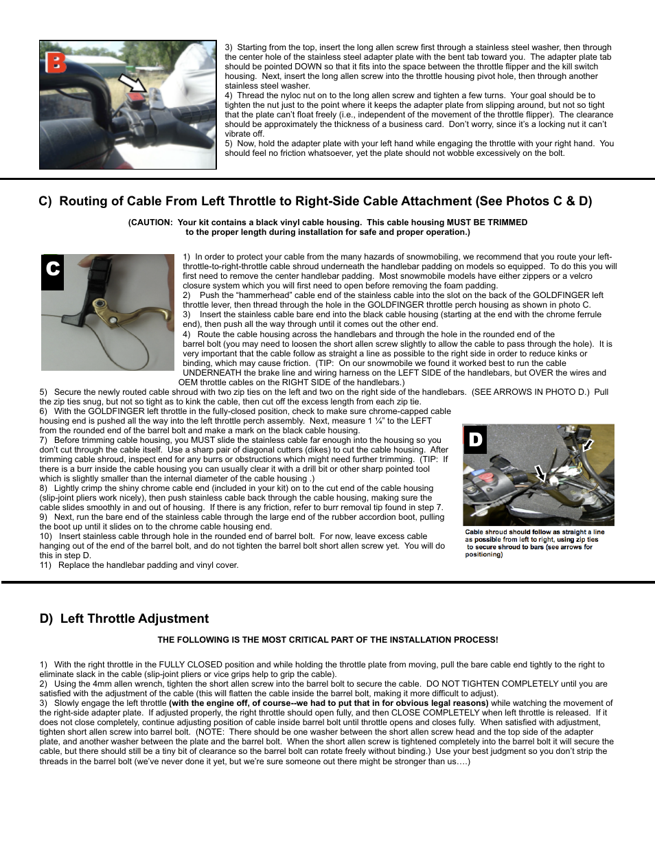 Full Throttle Yamaha 007-1025 User Manual | Page 2 / 4