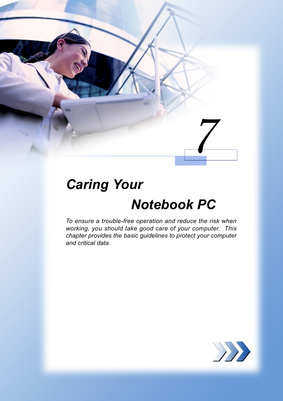 Caring your notebook pc | AVERATEC 6200 Series User Manual | Page 85 / 93