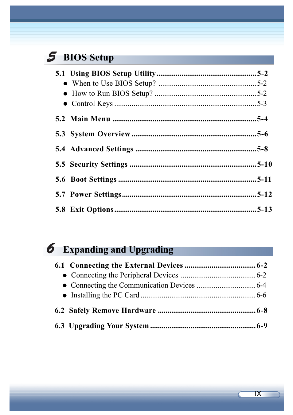 Bios setup, Expanding and upgrading | AVERATEC 6200 Series User Manual | Page 9 / 93