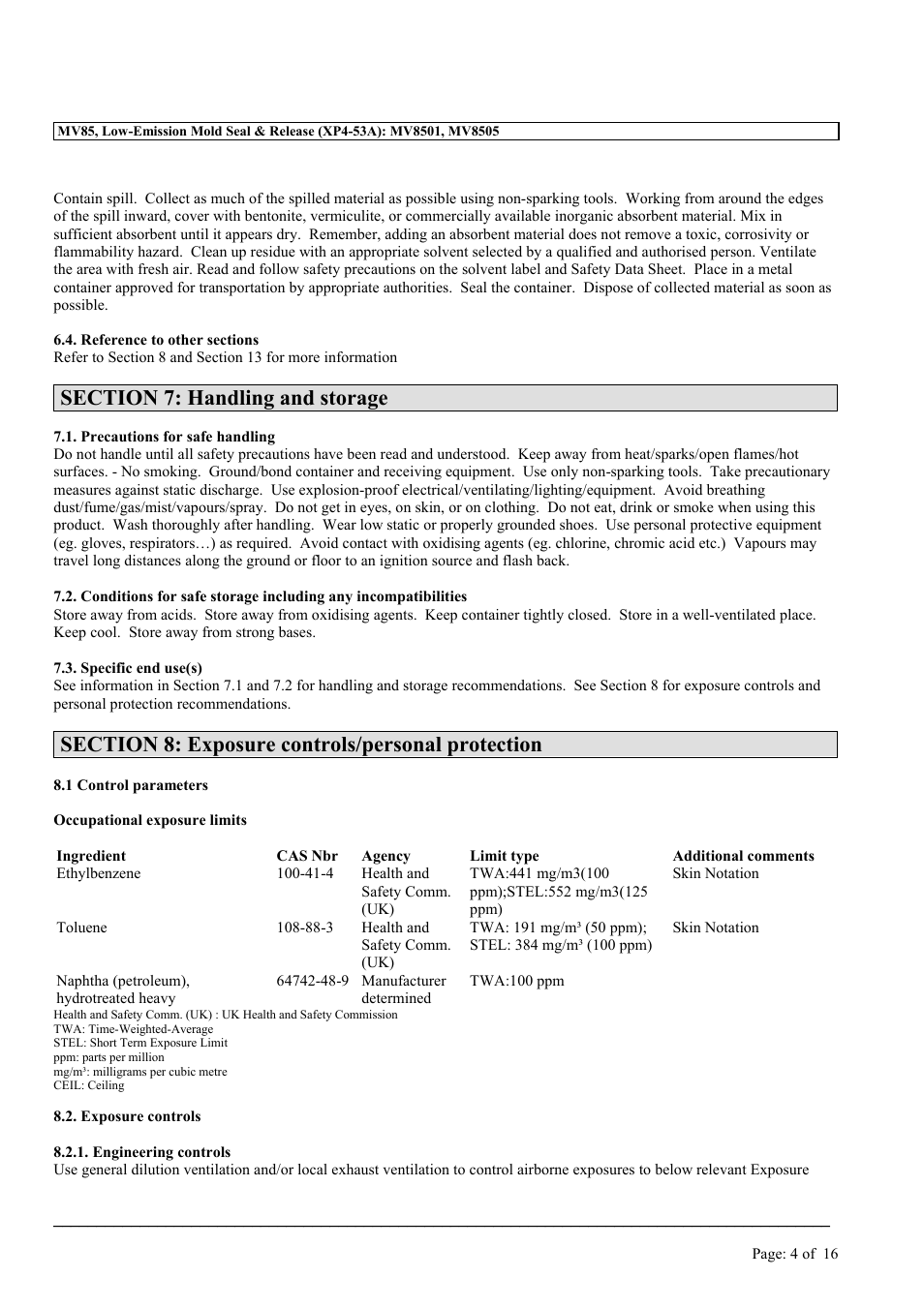 MEGUIAR'S MV85 User Manual | Page 4 / 16