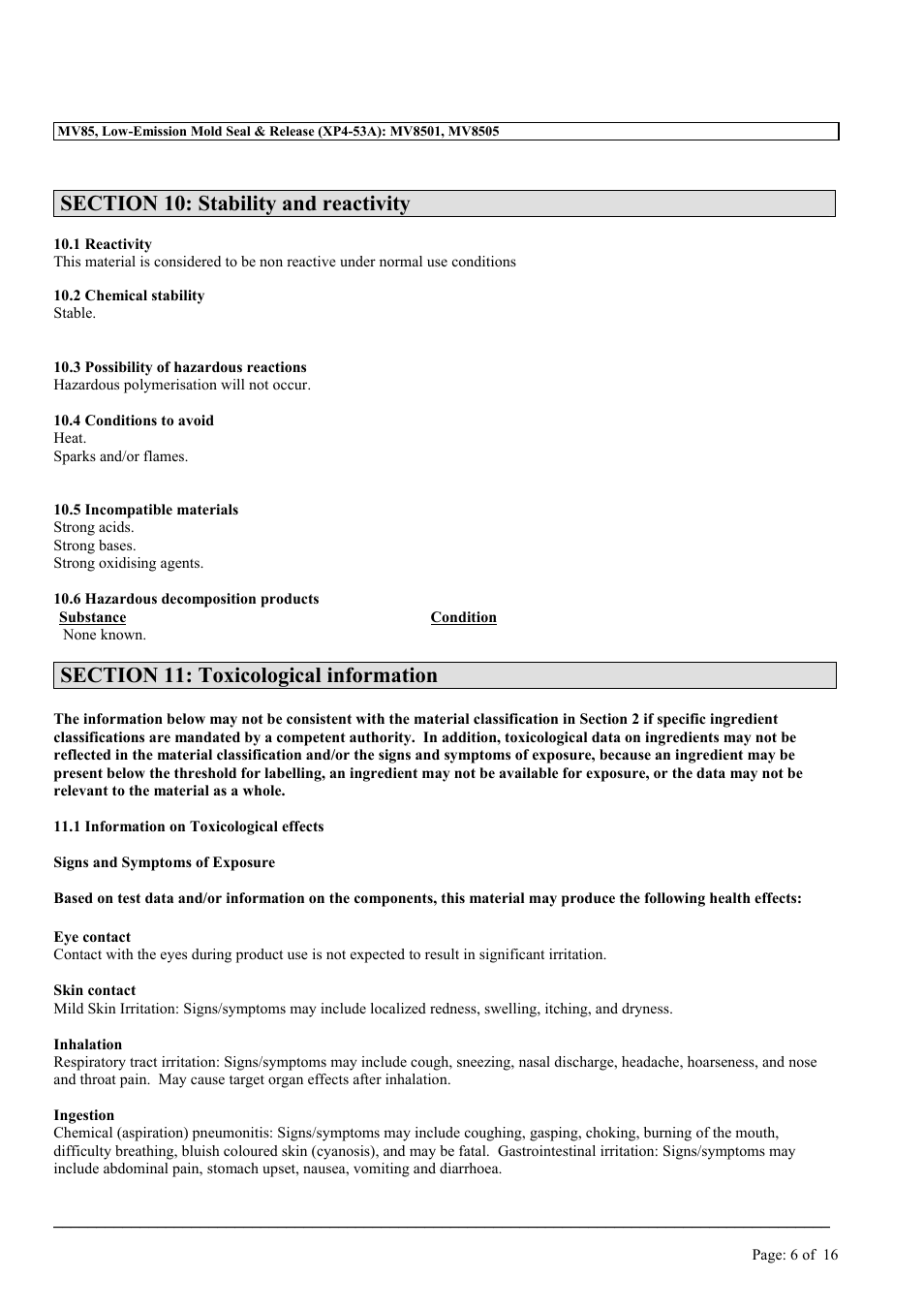 MEGUIAR'S MV85 User Manual | Page 6 / 16