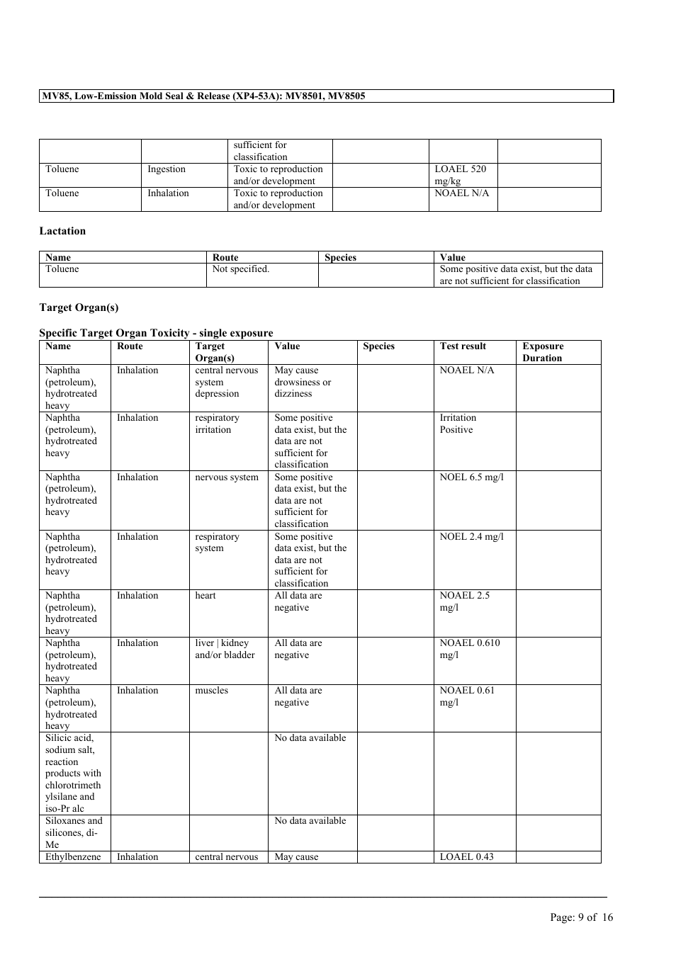 MEGUIAR'S MV85 User Manual | Page 9 / 16