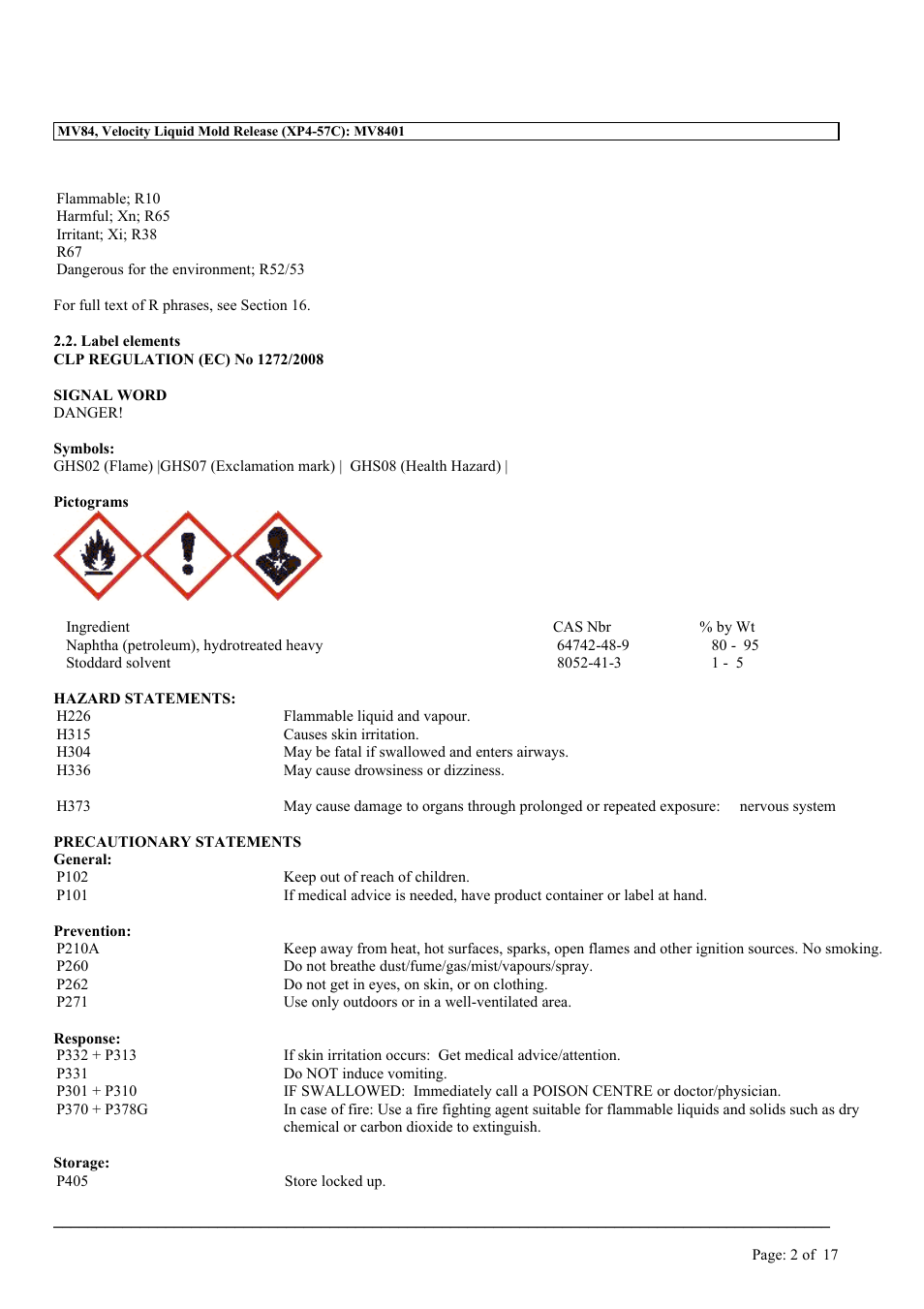 MEGUIAR'S MV84 User Manual | Page 2 / 17