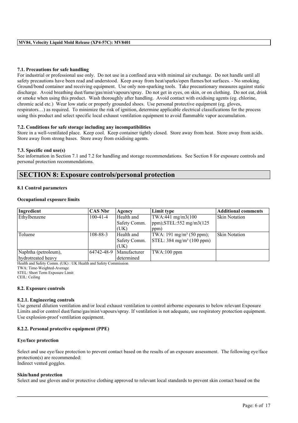 MEGUIAR'S MV84 User Manual | Page 6 / 17