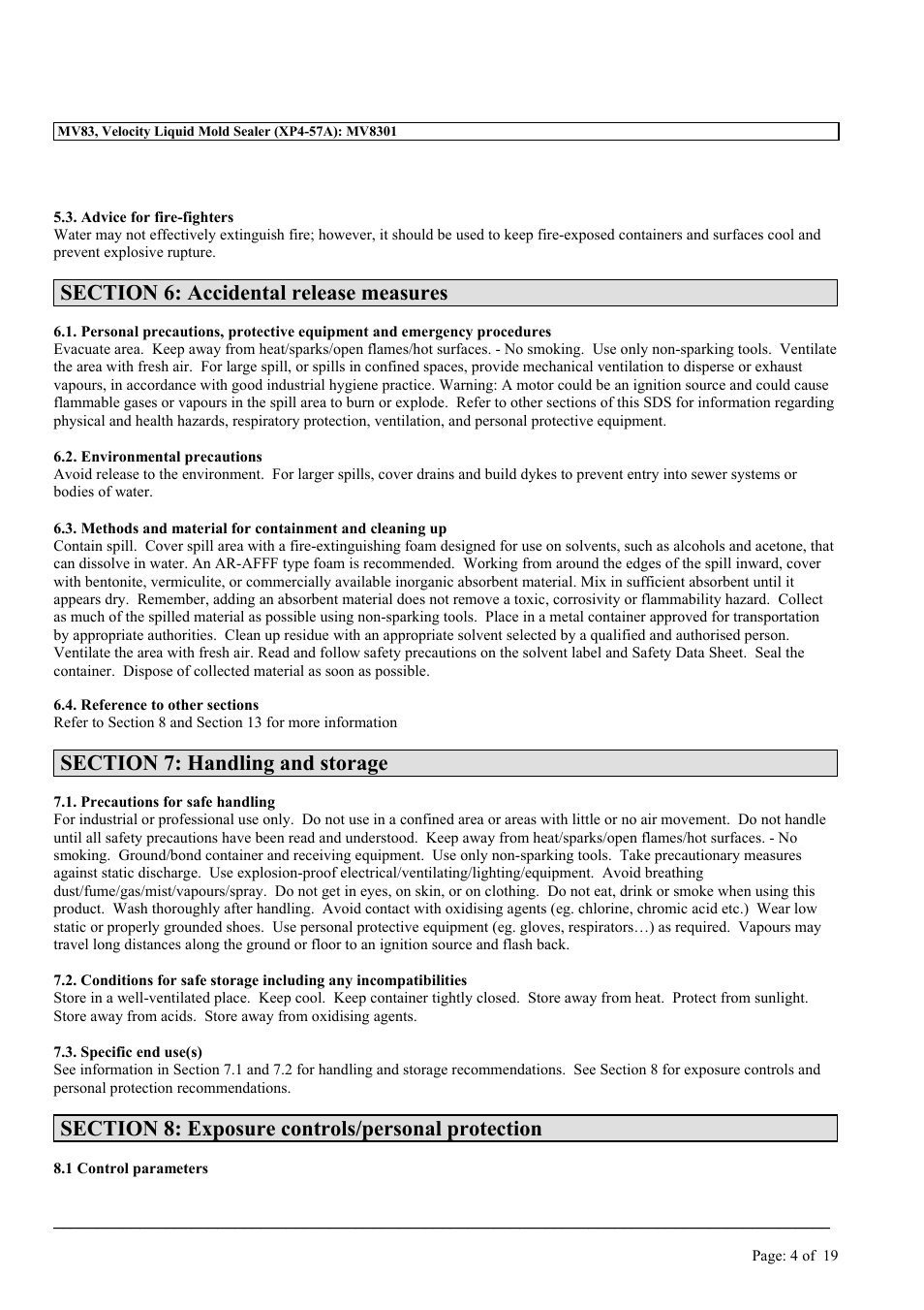 MEGUIAR'S MV83 User Manual | Page 4 / 19